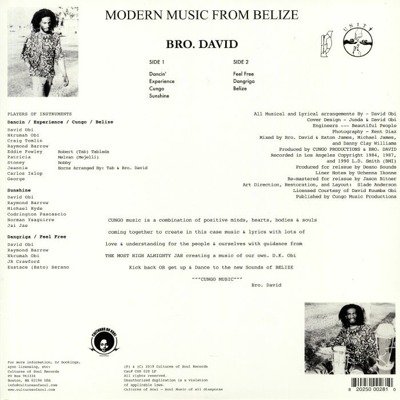 Modern Music From Belize (gatefold)