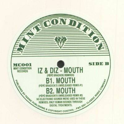 Mouth (white vinyl)