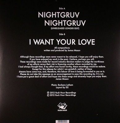 Nightgruv / I Want Your Love