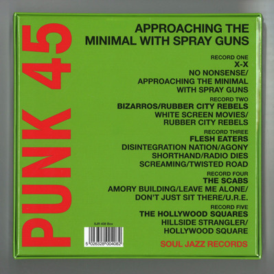 Punk 45: Approaching The Minimal With Spray Guns (Box Set) (Record Store Day 2018)