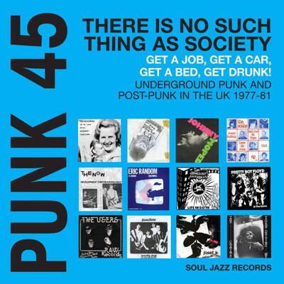 Punk 45 Vol. 2: There Is No Such Thing As Society (Blue Vinyl)