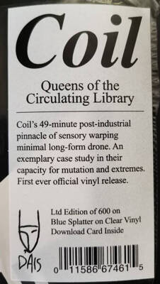 Queens Of The Circulating Library (Blue Splatter On Clear Vinyl)