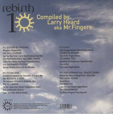 Rebirth 10 Compiled by Larry Heard aka Mr. Fingers (Record Store Day 2024)