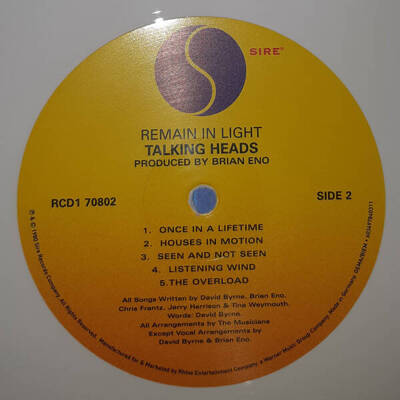 Remain In Light (White Vinyl)