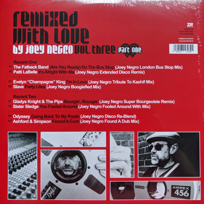 Remixed With Love By Joey Negro Vol. Three Part One (gatefold)