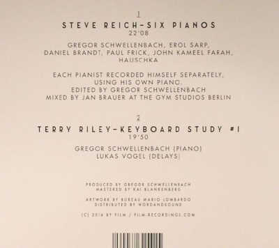 Six Pianos / Keyboard Study #1