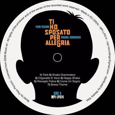 Ti Ho Sposato Per Allegria (180g Blue Vinyl)