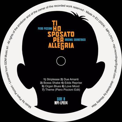 Ti Ho Sposato Per Allegria (180g Blue Vinyl)