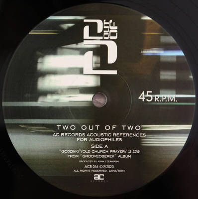 Two Out Of Two: Acoustic References For Audiophiles (Record Store Day 2020)