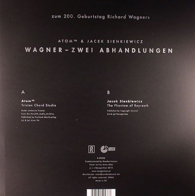Wagner - Zwei Abhandlungen